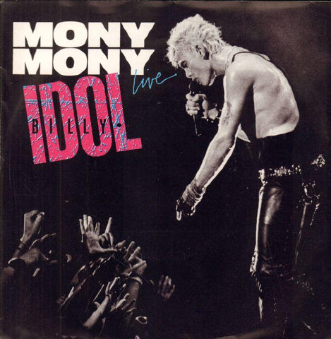 Billy Idol-Mony Mony Live-Chrysalis-7" Vinyl P/S