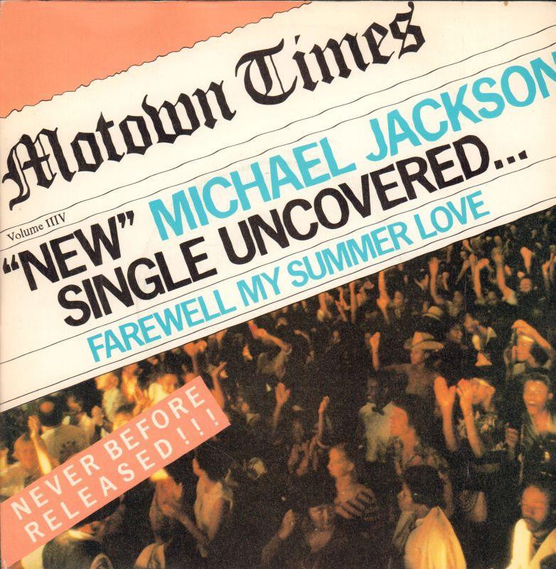 Michael Jackson-Farewell My Summer Love-Motown-7" Vinyl P/S