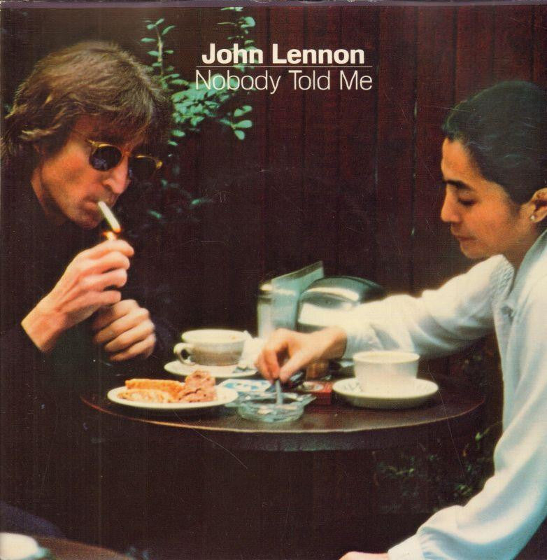 John Lennon-Nobody Told Me-Polydor-7" Vinyl P/S