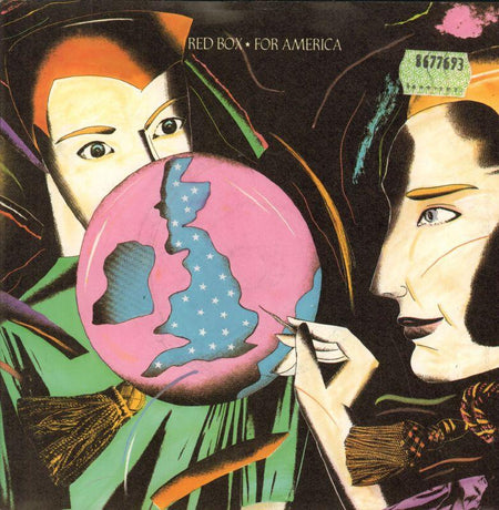 Red Box-America-Sire-7" Vinyl P/S