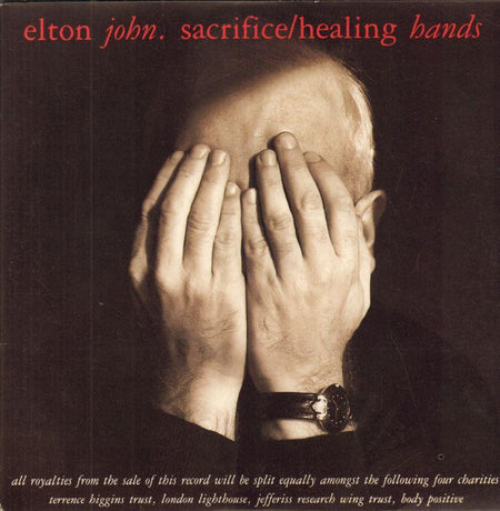 Elton John-Sacrifice-Rocket record-7" Vinyl P/S