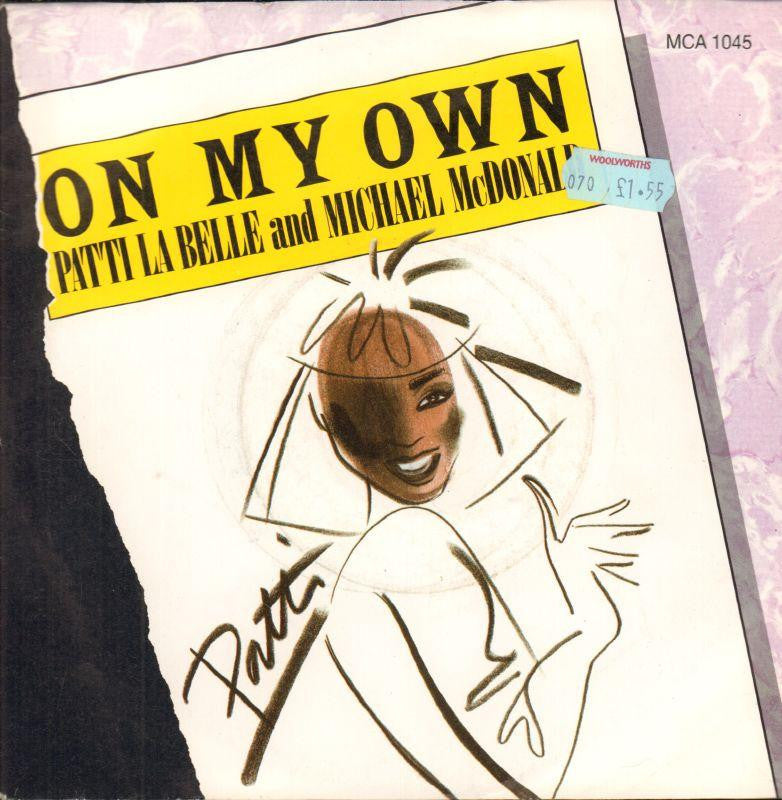 Patti LaBelle-On My Own-MCA-7" Vinyl P/S