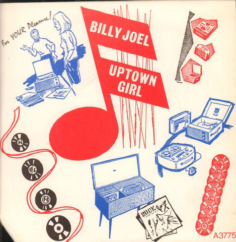 Billy Idol-Uptown Girl-CBS-7" Vinyl P/S
