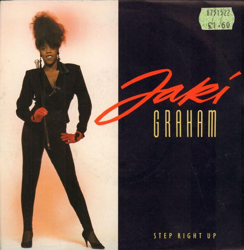 Jaki Graham-Step Right Up-EMI-7" Vinyl P/S