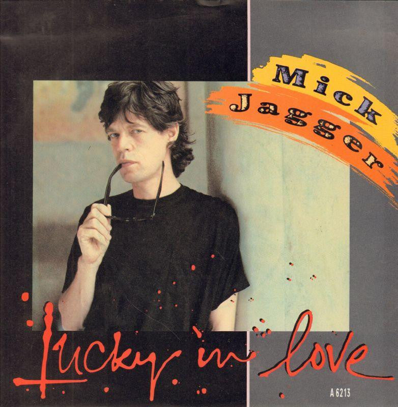 Mick Jagger-Lucky In Love-CBS-7" Vinyl P/S
