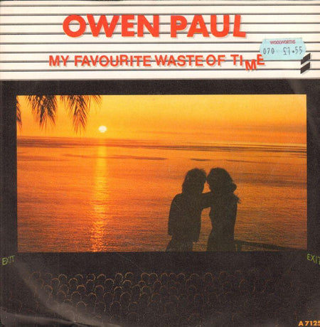 Owen Paul-My Favourite Waste Of Time-Epic-7" Vinyl P/S
