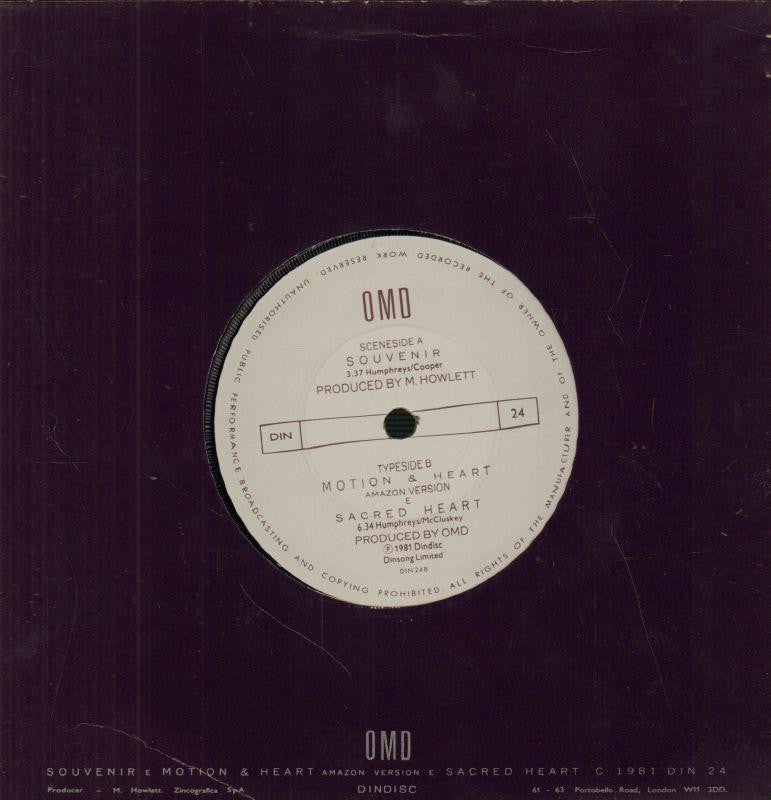 O.M.D.-Souvenir-Dindisc-7" Vinyl