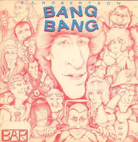 B.A Robertson-Bang Bang-Asylum-7" Vinyl P/S