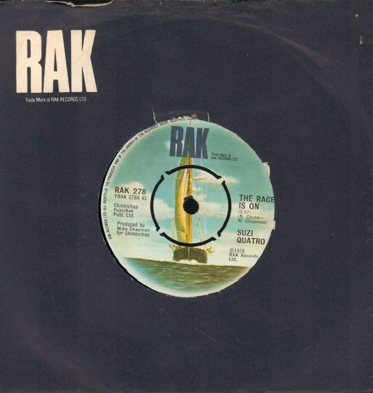Suzi Quatro-The Race Is On-RAK-7" Vinyl
