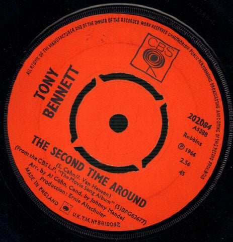 Tony Bennett-The Second Time Around-cbs-7" Vinyl