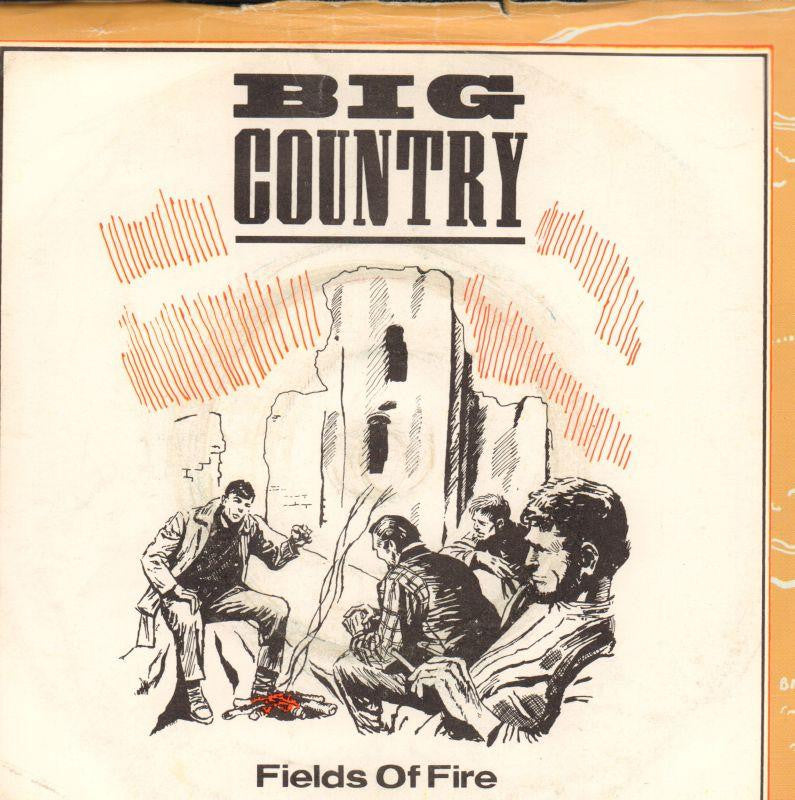 Big Country-Fields Of Fire-Mercury-7" Vinyl P/S