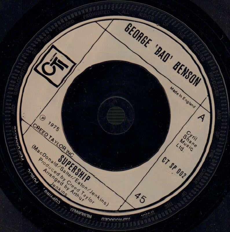 George Benson-Supership-CTI-7" Vinyl