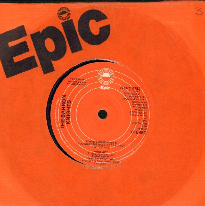 The Barron Knights-Live In Trouble-Epic-7" Vinyl