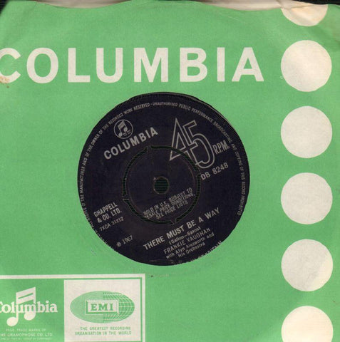 Frankie Vaughan-There Must Be A Way-Columbia-7" Vinyl