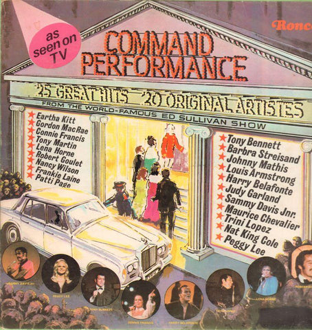 Various Pop-Command Performance-Ronco-Vinyl LP