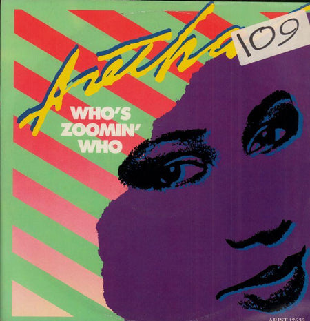 Aretha Franklin-Who's Zoomin' Who-Arista-12" Vinyl P/S