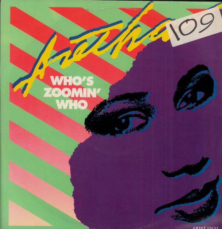 Aretha Franklin-Who's Zoomin' Who-Arista-12" Vinyl P/S
