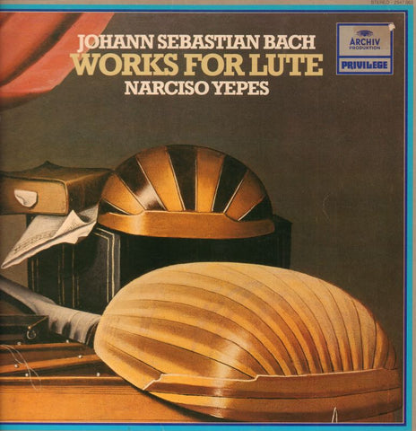 Bach-Works For Lute-Archiv-Vinyl LP