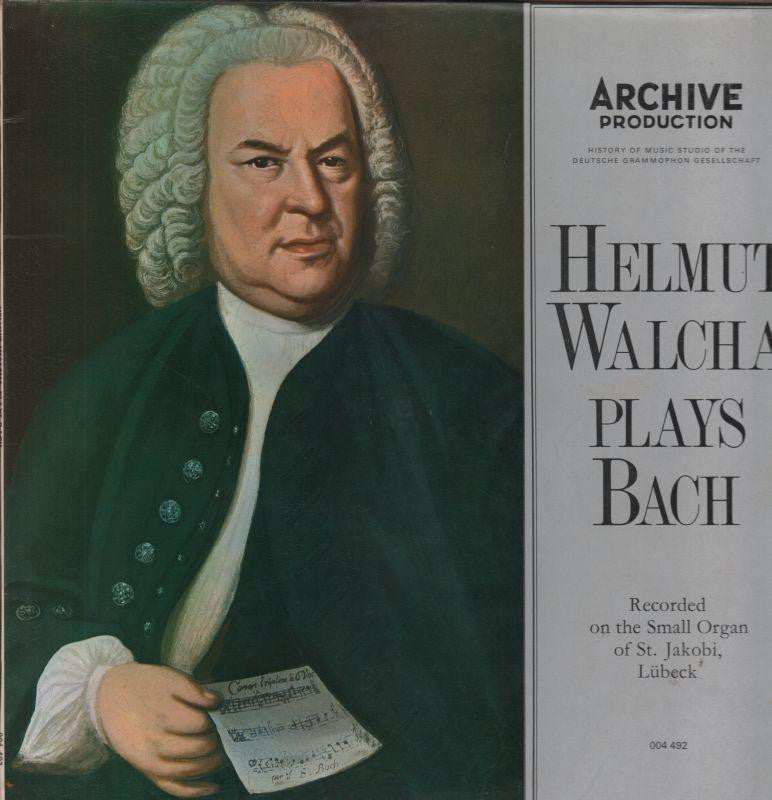 Helmut Walcha-Plays Bach-Archive-Vinyl LP
