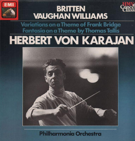 Britten-Variations On A Theme Of Frank Bridge-HMV-Vinyl LP