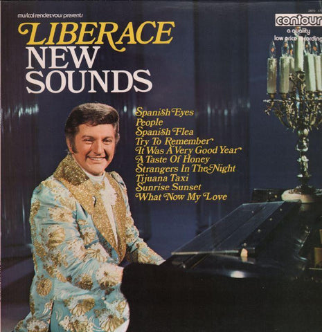 Liberace-New Sounds-Contour-Vinyl LP