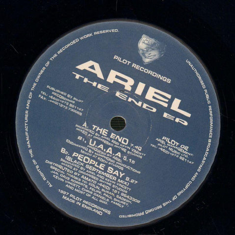 Ariel-The End EP-12" Vinyl