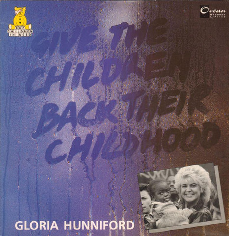 Gloria Hunniford-Give The Children Back Their Childhood-Ocean-12" Vinyl P/S