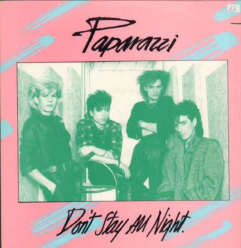 Paparazzi-Don't Stay All Night-Wea-12" Vinyl P/S