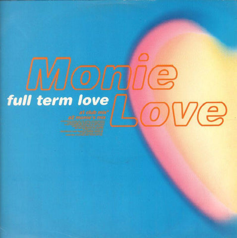 Monie Love-Full Term Love-Cool Tempo-12" Vinyl P/S