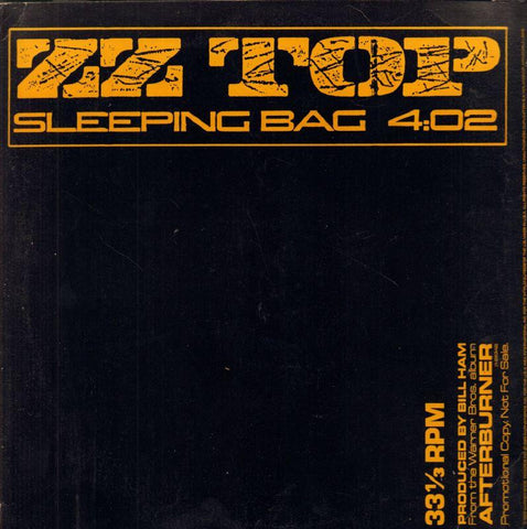 ZZ Top-Sleeping Bag-Warner-12" Vinyl
