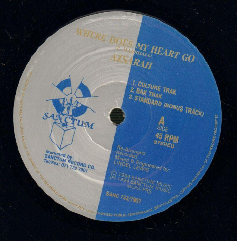 Azsarah-Where Does My Heart Go-Sanctum-12" Vinyl