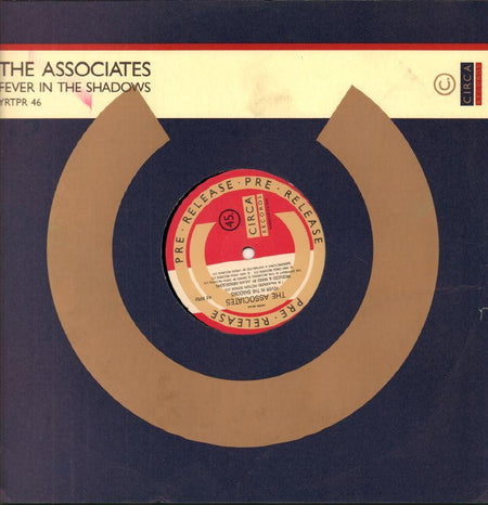 The Associates-Fever In The Shadows-Circa-12" Vinyl