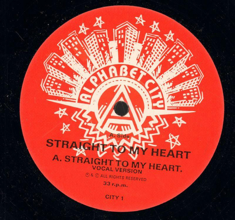 Project 449-Straight To My Heart-Alphabet City-12" Vinyl