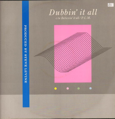 Steve Levine-Dubbin' It All-Chrysalis-12" Vinyl P/S