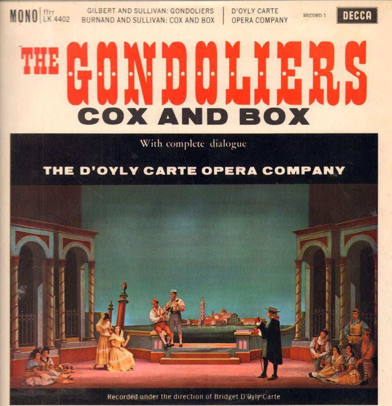 Gilbert And Sullivan-The Gondoliers-Decca-Vinyl LP