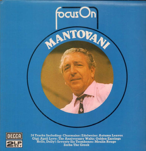 Mantovani-Focus On-Decca-2x12" Vinyl LP Gatefold