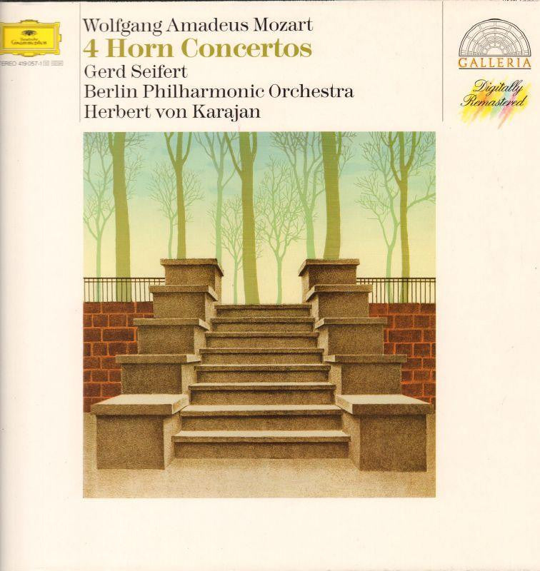 Mozart-4 Horn Concertos-Deutsche Grammophon-Vinyl LP