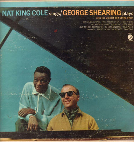 Nat King Cole-Sings / George Shearing Plays-Capitol-Vinyl LP