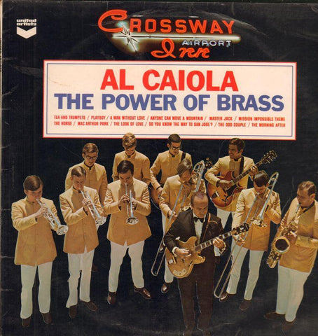 Al Caiola And His Orchestra-The Power Of Brass-United Artist-Vinyl LP