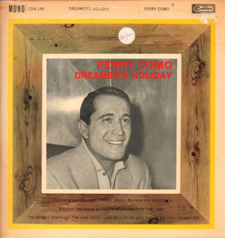 Perry Como-Dreamer's Holiday-RCA-Vinyl LP
