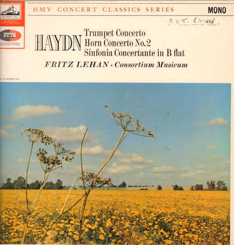 Haydn-Trumpet Concerto In E Flat-HMV-Vinyl LP