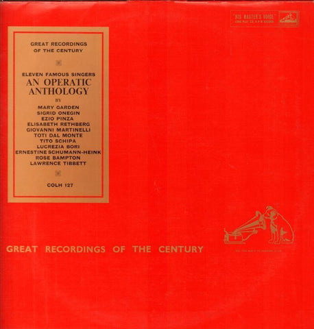 Various Opera-An Operatic Anthology-HMV-Vinyl LP