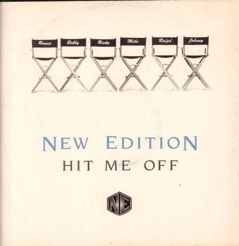 New Edition-Hit Me Off-MCA-12" Vinyl P/S