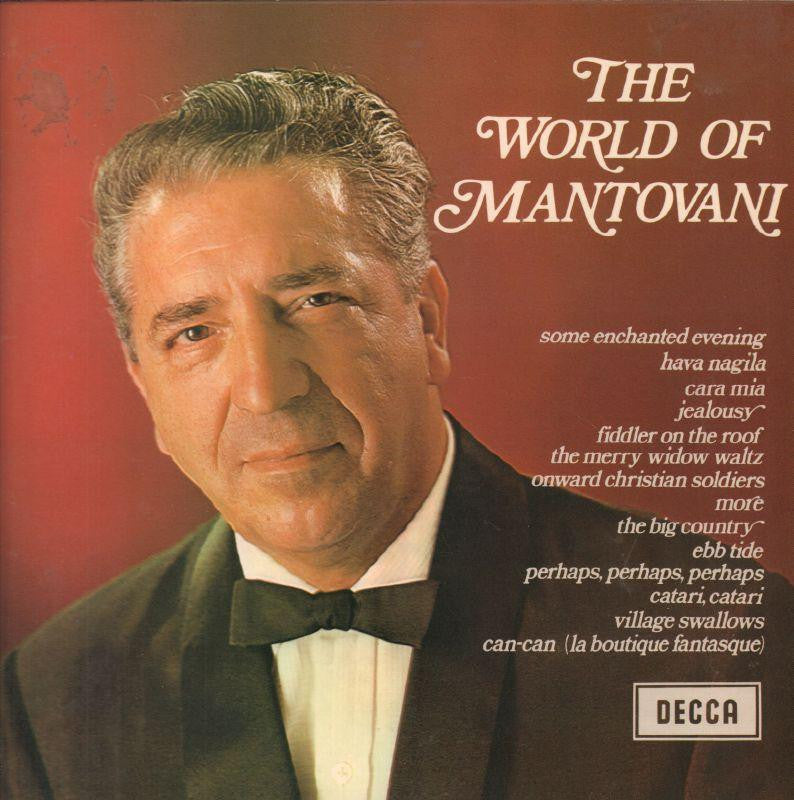 Mantovani-The World Of-Decca-Vinyl LP Gatefold