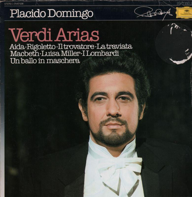 Placido Domingo-Verdi: Arias-Deutsche Grammophon-Vinyl LP