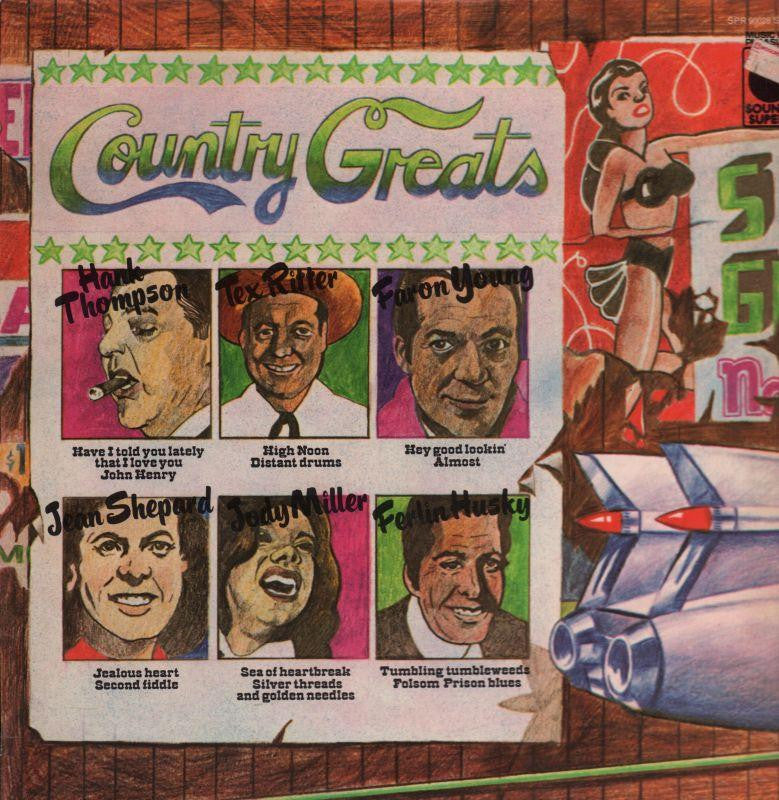 Various Country-Country Greats-Sounds Superb-Vinyl LP