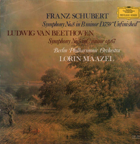 Franz Schubert-Symphony No.8 In B Minor-Deutsche Grammophon-Vinyl LP