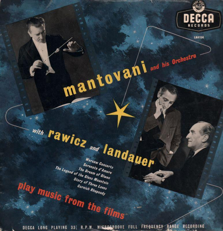 Mantovani & His Orchestra-With Rawicz And Landauer Music From The Films-Decca-Vinyl LP