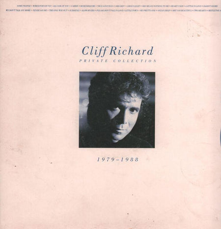 Cliff Richard-Private Collection 1979-1988-EMI-2x12" Vinyl LP Gatefold