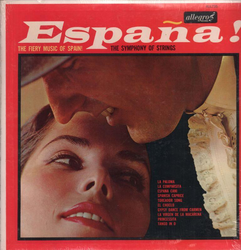 The Symphony Of Strings-Espana! The Fiery Music Of Spain-Allegro-Vinyl LP
